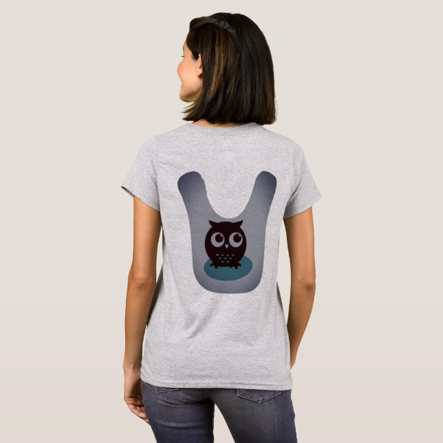 Camiseta Baby Orangutan (Parte Traseira Completa)