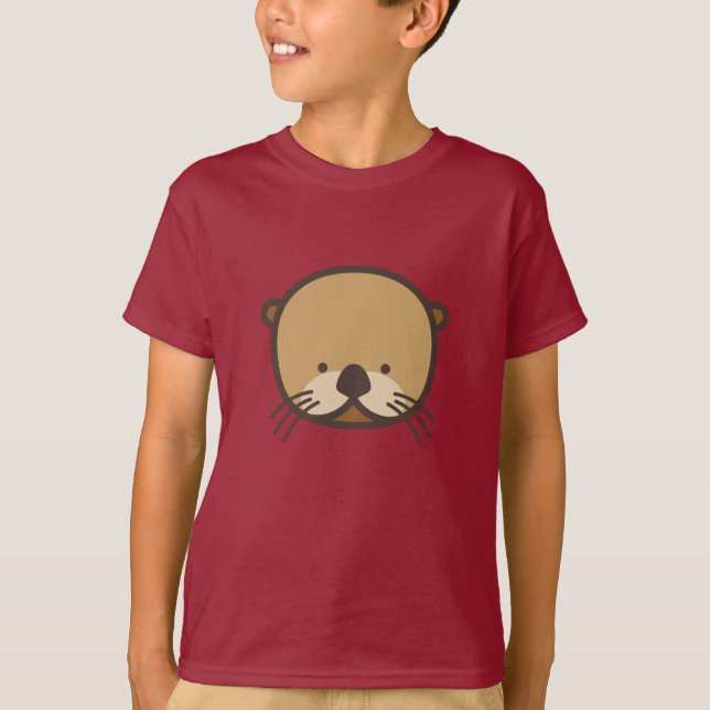 Camiseta Baby Otter Kids T-Shirt (Frente)