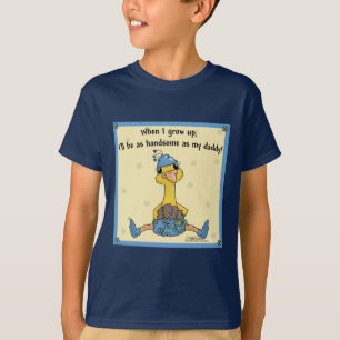 Camiseta Baby Peacock Handsome como pai