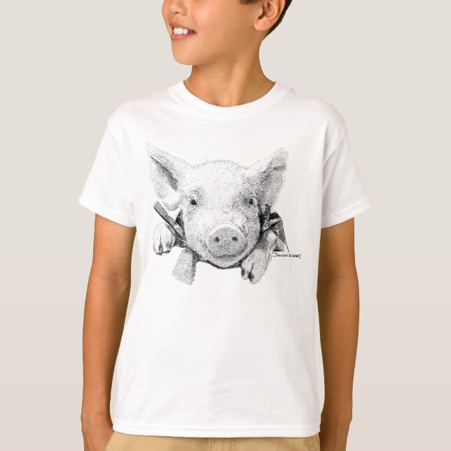 Camiseta Baby Pig (Frente)