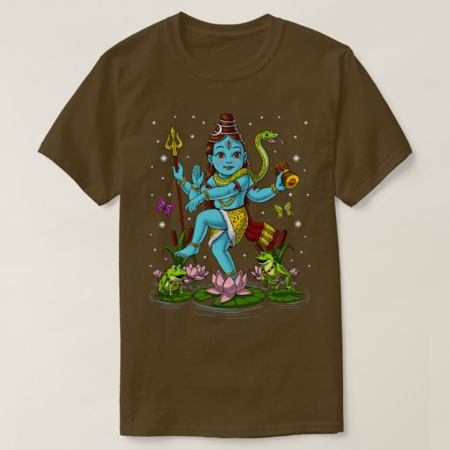 Camiseta Baby Shiva Nataraja (Frente do Design)