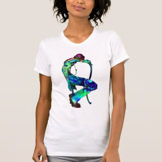 Camiseta Baby-sitter psicadélico