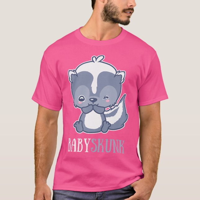 Camiseta Baby Skunk Polecat Engraçado (Frente)