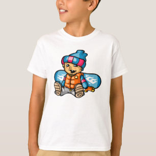 Camiseta Baby snowboarder