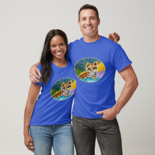 Camiseta Baby Tiger "Art by Kids"