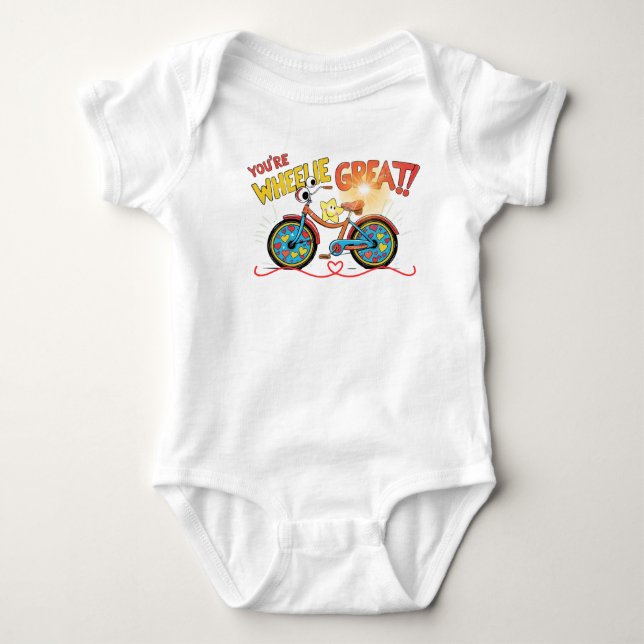 Camiseta baby Você é incrível (Frente)