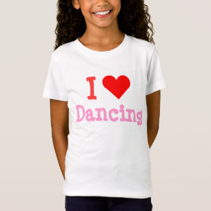 Camiseta Babydoll Bella Coração Dançante Eu Amo