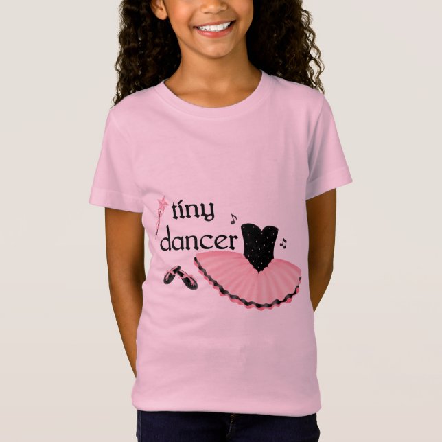 Camiseta Babydoll da Menina Dançarina (Frente)