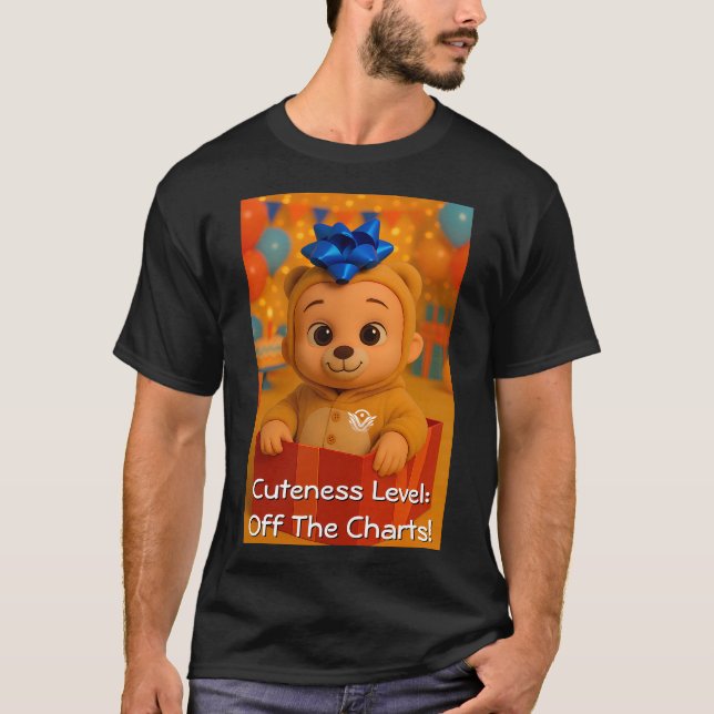 Camiseta babyJoy Series 4 #12 Cuteness Level Off The Charts (Frente)