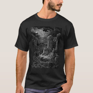 Camiseta Babylon Fallen Gustave Dore Arte Bíblica