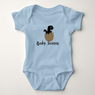 Camiseta Babysaurus, Bebê Saurus Bodysuit, Gravid