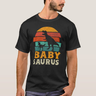 Camiseta Babysaurus Trex Dinosaur Toddler Baby Saurus Famil