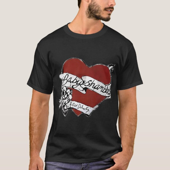 Camiseta Babyshambles Pete Doherty Heart Tattoo (Frente)