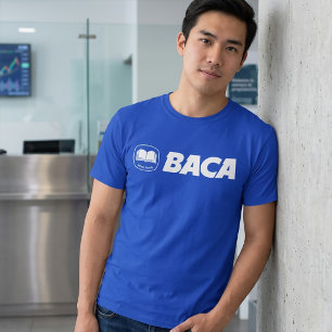 Camiseta BACA - Logotipo do Banco da Marca Paródia da Indon