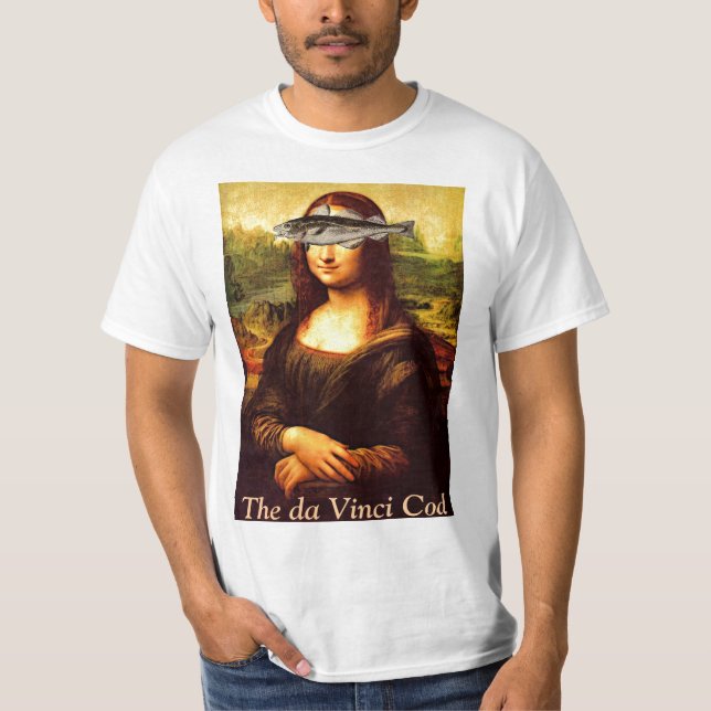 Camiseta Bacalhau de da Vinci (Frente)
