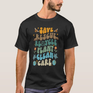 Camiseta Bacalhau Retro Salve Abelhas Salvando Animais Reci
