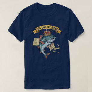 Camiseta Bacalhau Salve a Rainha