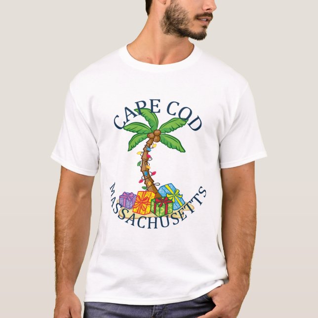 Camiseta Bacalhaus de Verão - Massachusetts (Frente)