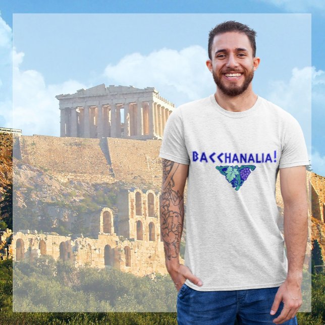 Camiseta Bacanalia! (Criador carregado)