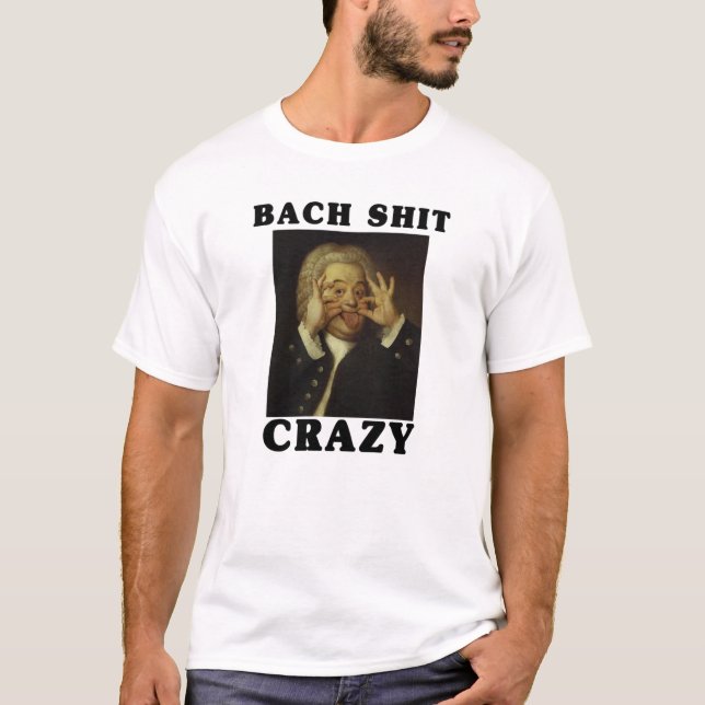 Camiseta Bach Crazy (Frente)