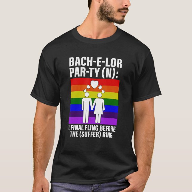 Camiseta Bach E Lor Par Ty Fling Final Antes Do Sofrer Ri (Frente)