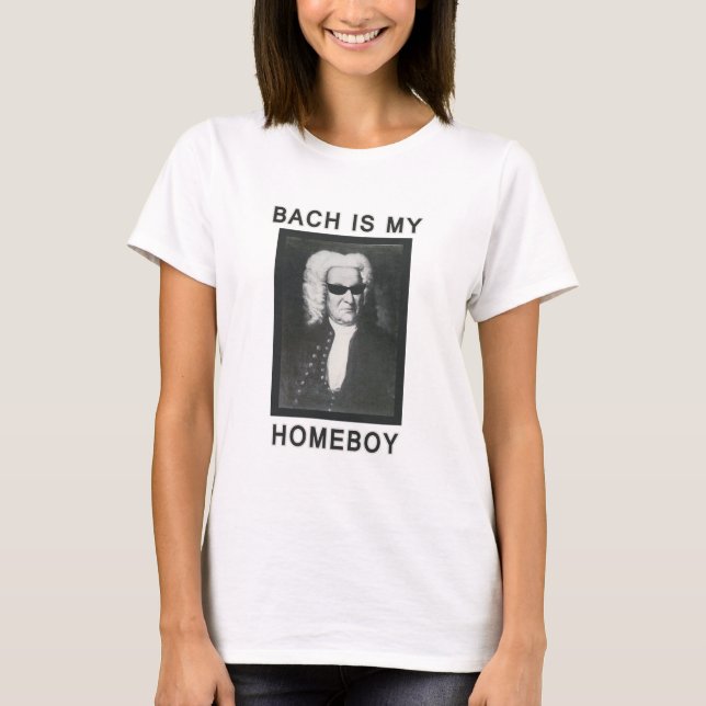 Camiseta Bach é meu ficar em casa (Frente)