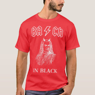 Camiseta Bach Em Preto