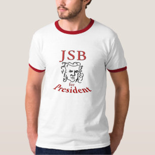 Camiseta Bach para Presidente Ringer
