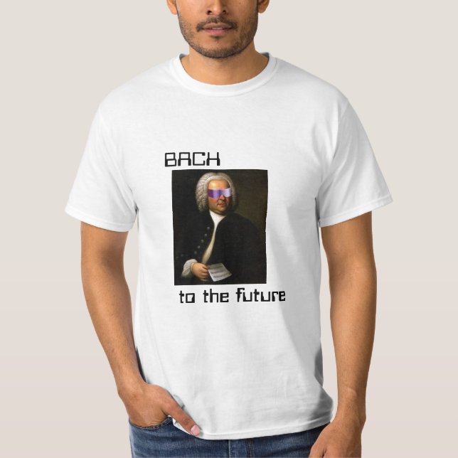 Camiseta Bach to the futuro (Frente)