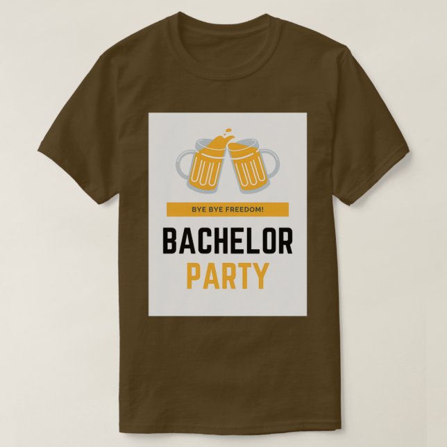 Camiseta Bachelor party 41 (Frente do Design)