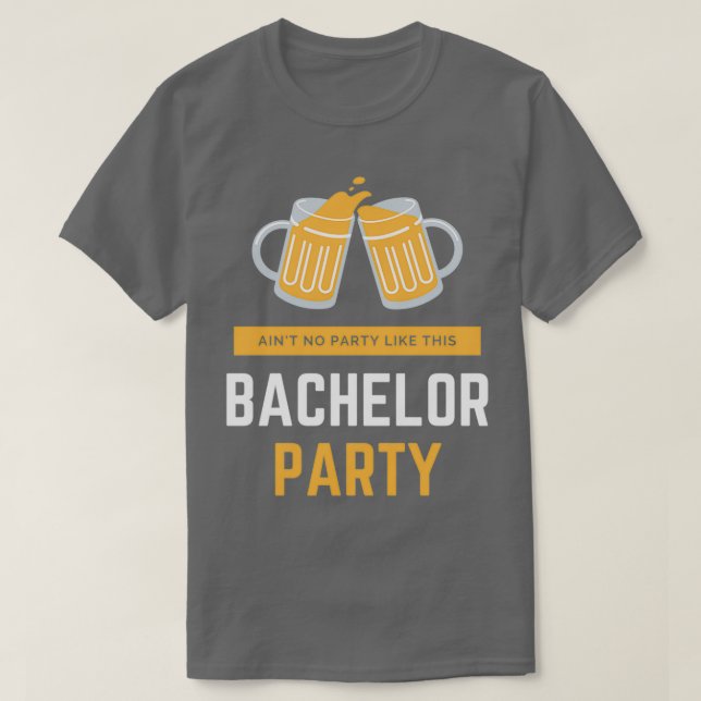 Camiseta bachelor party t 3 (Frente do Design)