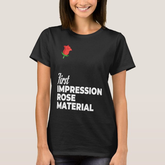 Camiseta Bachelorette & Bach de Material de Rosa de Primeir (Frente)