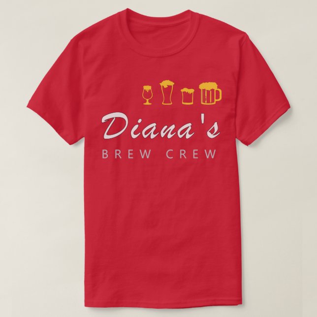 Camiseta Bachelorette Brews (Frente do Design)