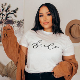 Camiseta Bachelorette/Camisa De Festa De Noiva Cute