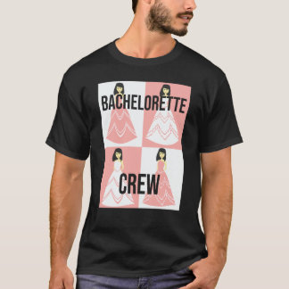 Camiseta Bachelorette Crew bride evening bechlorette party 