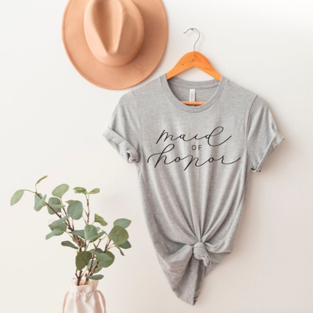 Camiseta Bachelorette de Script Cute MOH/Camiseta de Partid (Criador carregado)