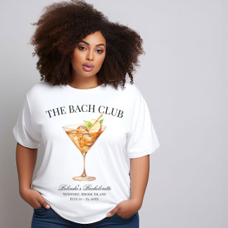 Camiseta Bachelorette do Bach Club de Luxo