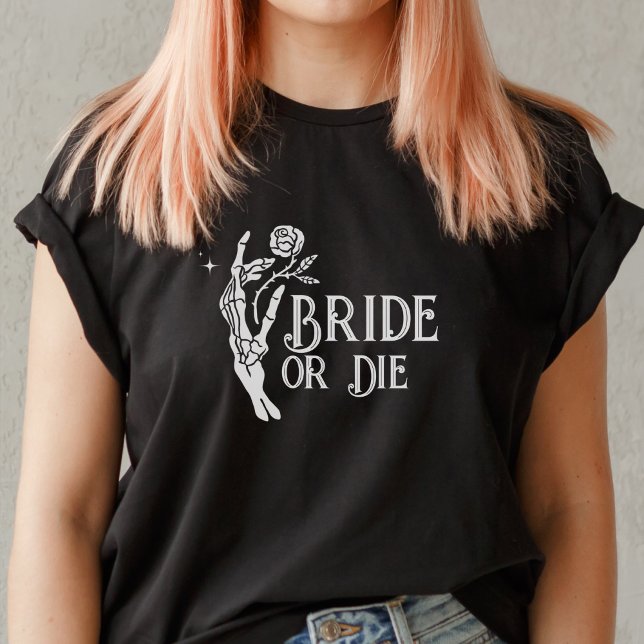 Camiseta Bachelorette do Coração da Noiva ou do Esqueleto G (Criador carregado)