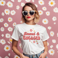 Bachelorette retro-margarida azuis e engajada