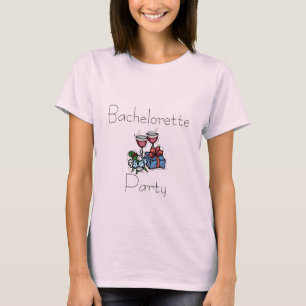 Camiseta Bachelorette, T-Shirts de festa