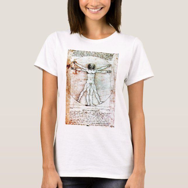 Camiseta Bacia antiga do VITRUVIAN MAN (Frente)