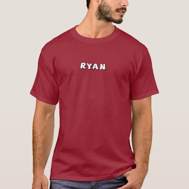 Camiseta bacia de ryan (Frente)