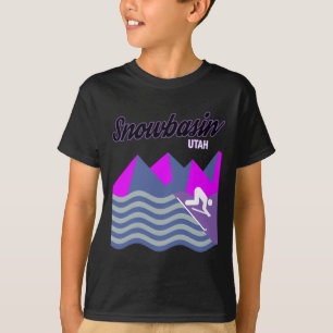 Camiseta Bacia do Sol Vale do Utah Usa Ski Resort Snowboard
