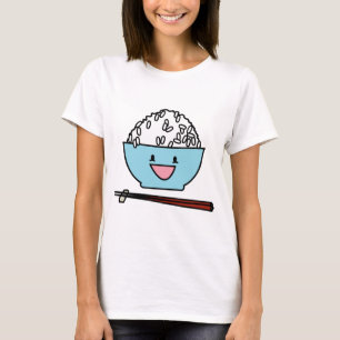 Camiseta Bacia feliz de arroz