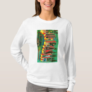 Camiseta Bacia grande, Califórnia - grandes cenas da letra