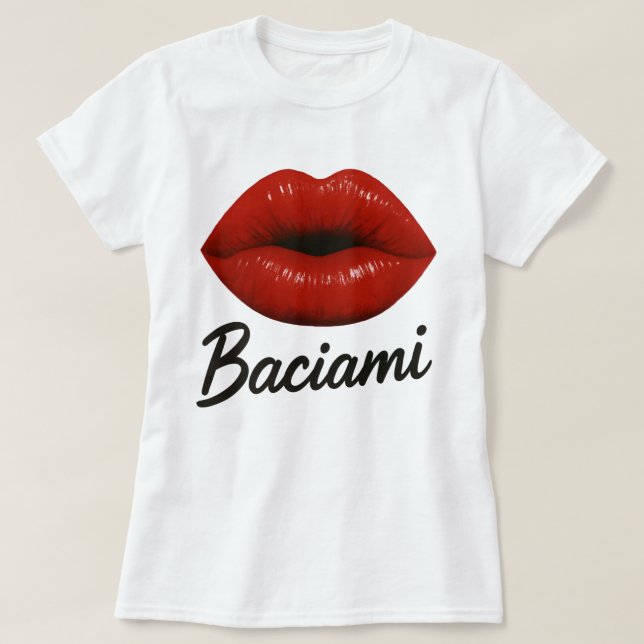 Camiseta Baciami (Frente do Design)