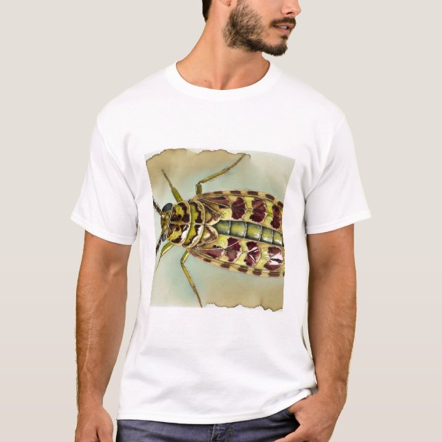 Camiseta Bacillus insect dorsal view 300824IREF247 - Waterc (Frente)