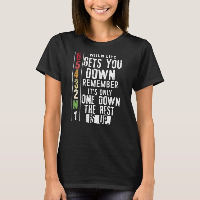 Camiseta BACK IMPRESSÃO Biker Quando A Vida Te Leva Para Ba (Frente)