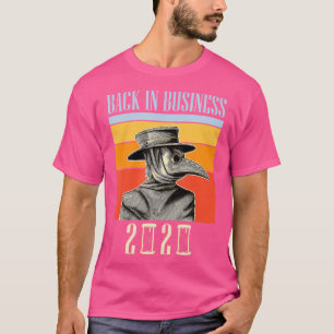 Camiseta Back In Business 2020 - Plague Doctor