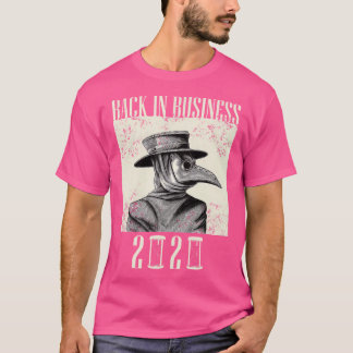 Camiseta Back In Business 2020 - Plague Doctor Mask